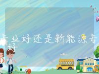 储能专业好还是新能源专业好