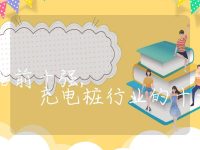 充电桩公司的排名前十强, 充电桩行业的十大公司排名