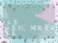 储能科学与工程属于什么专业类别，储能专业大学排名一览表